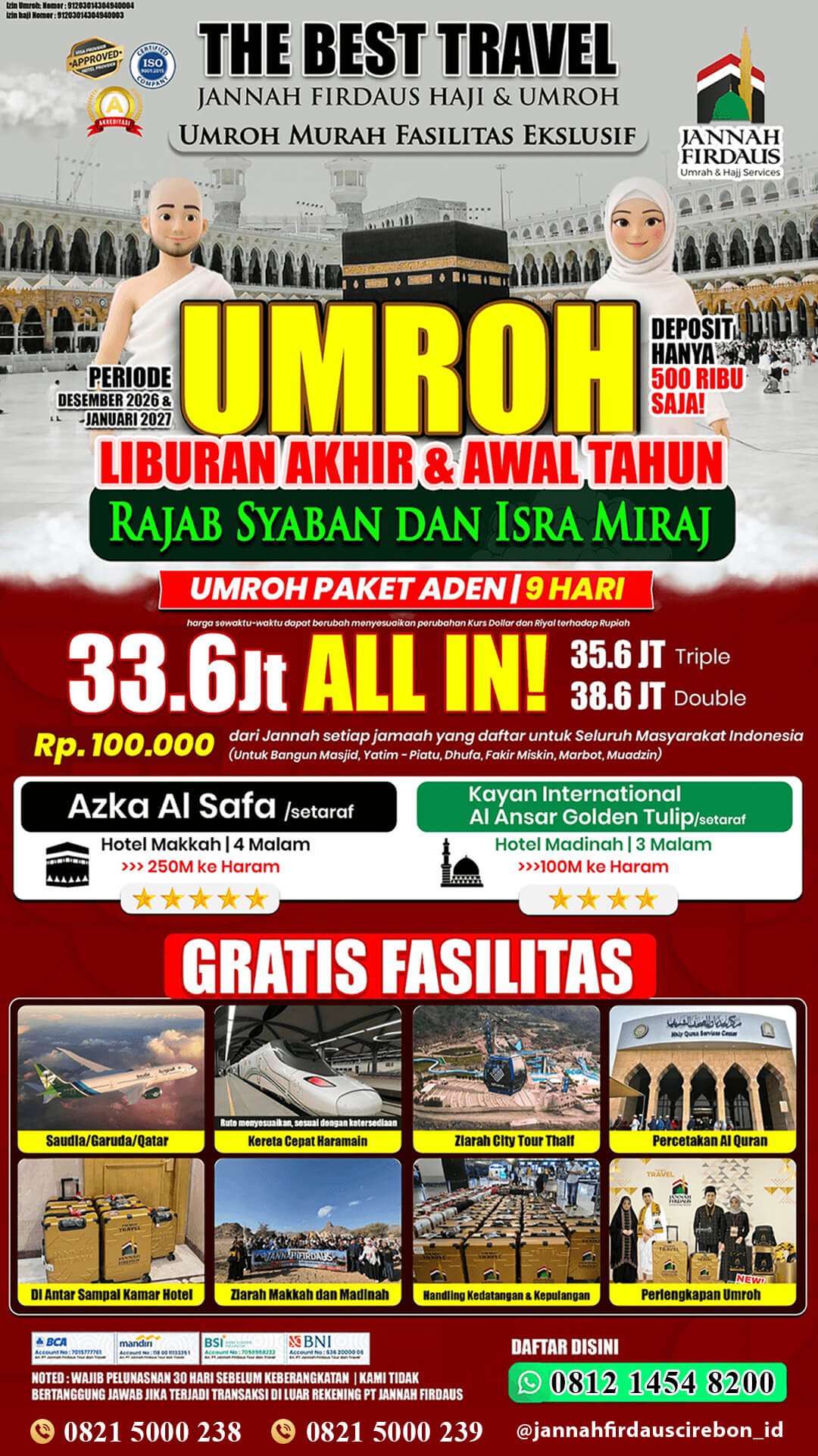 umroh akhir tahun 2026 & umroh awal tahun 2027 aden