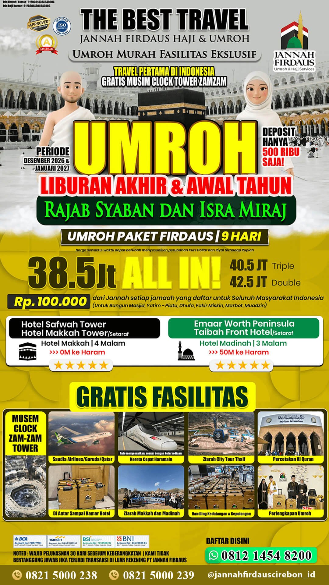 umroh akhir tahun 2026 & umroh awal tahun 2027 firdaus